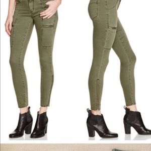 PISTOLA Women’s Size 29 Army Green Low Rise Skinny Denim Jean